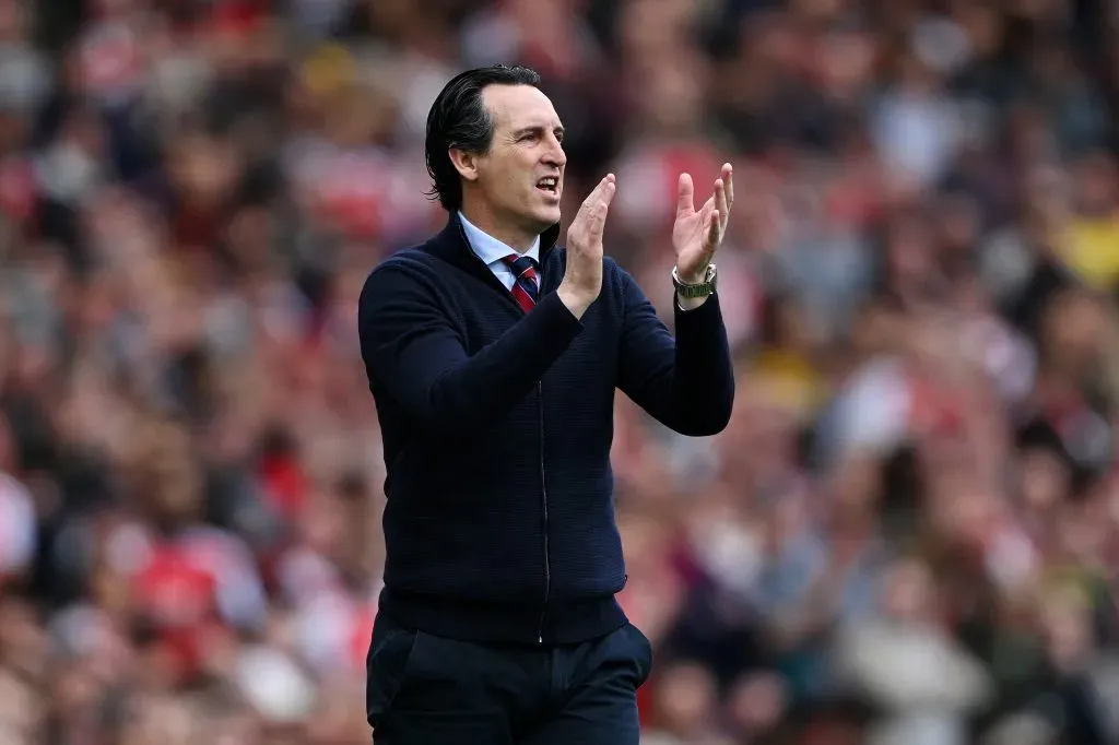 Unai Emery, Manager of Aston Villa, . (Photo by Mike Hewitt/Getty Images)
