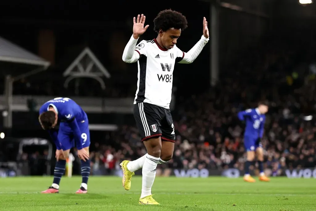 Willian of Fulham. (Photo by Ryan Pierse/Getty Images)