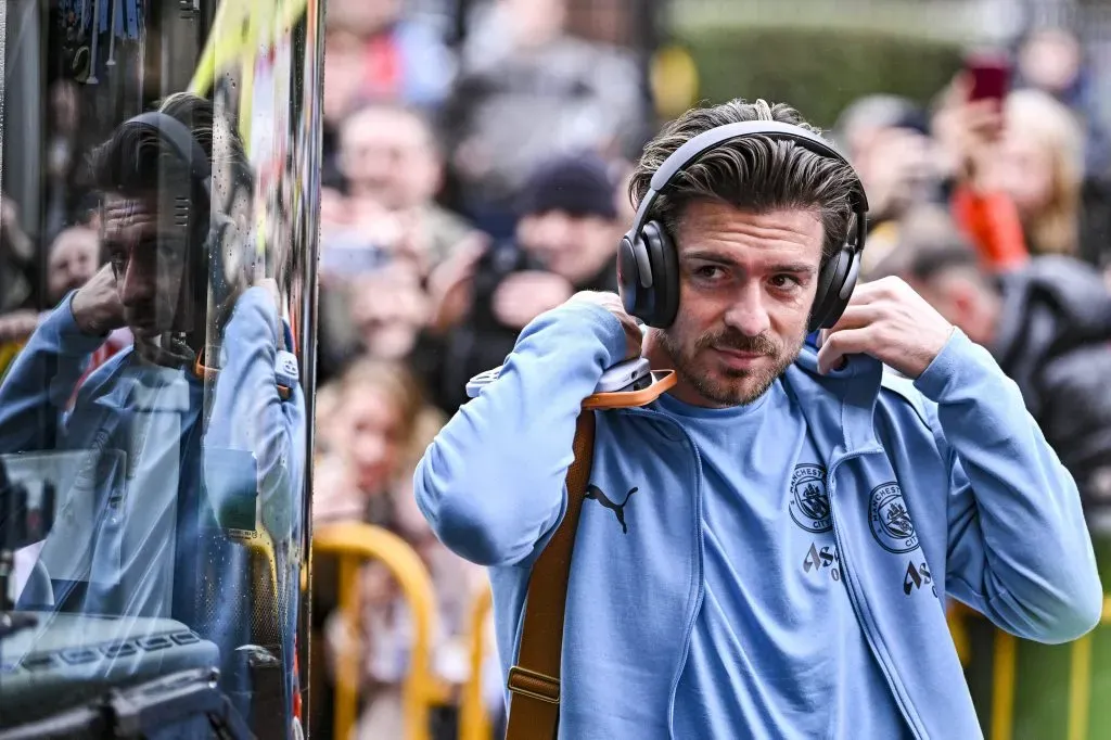 Jack Grealish pelo Manchester City no começo da temporada. Foto: IMAGO / Action Plus.