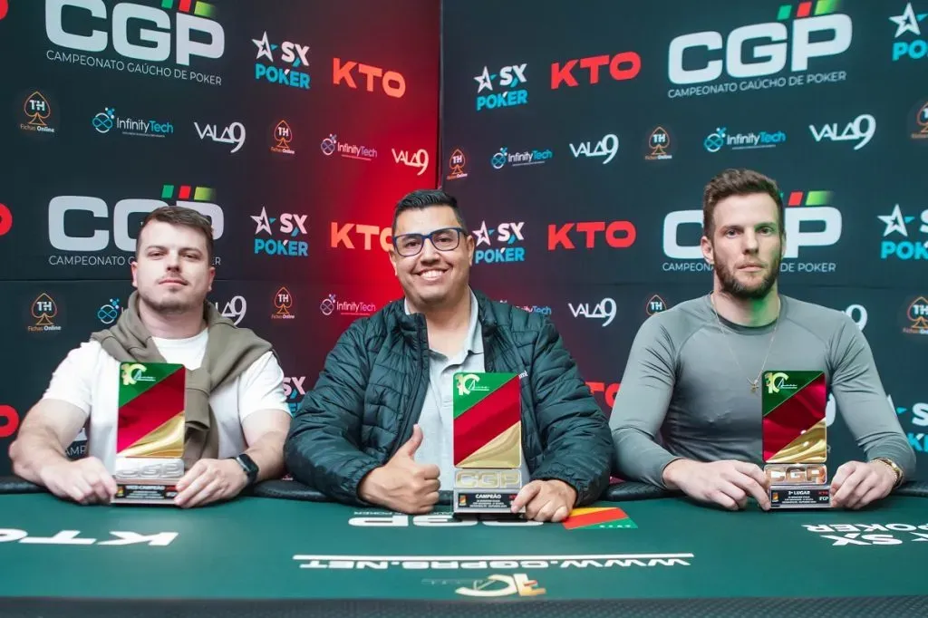 Pódio do Monster Stack do CGP Gramado Million