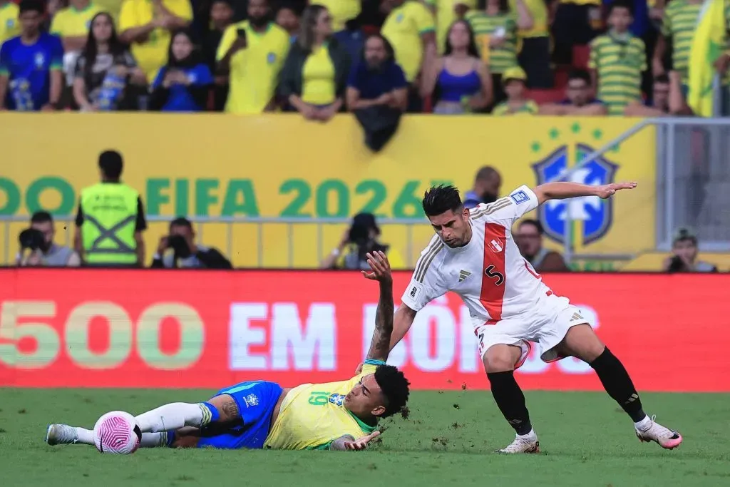 ELIMINATORIAS COPA DO MUNDO 2026, BRASIL X PERU – Igor Jesus jogador do Brasil – Foto: Ettore Chiereguini/AGIF