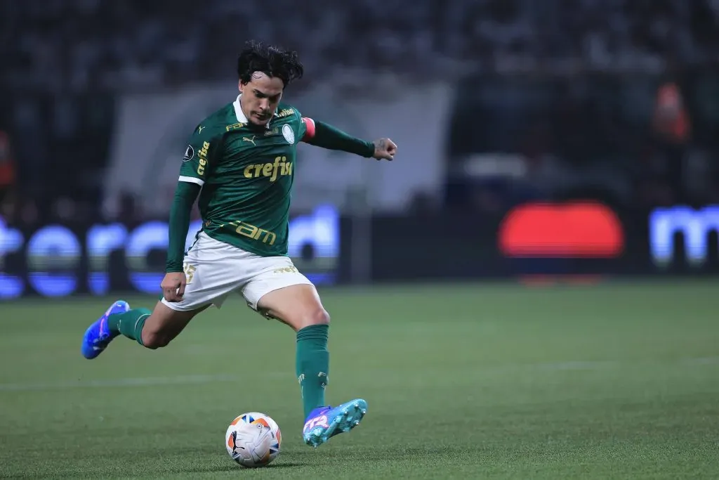 Gustavo Gómez é um dos pilares do forte sistema defensivo de Abel Ferreira no Palmeiras. Foto: Ettore Chiereguini/AGIF