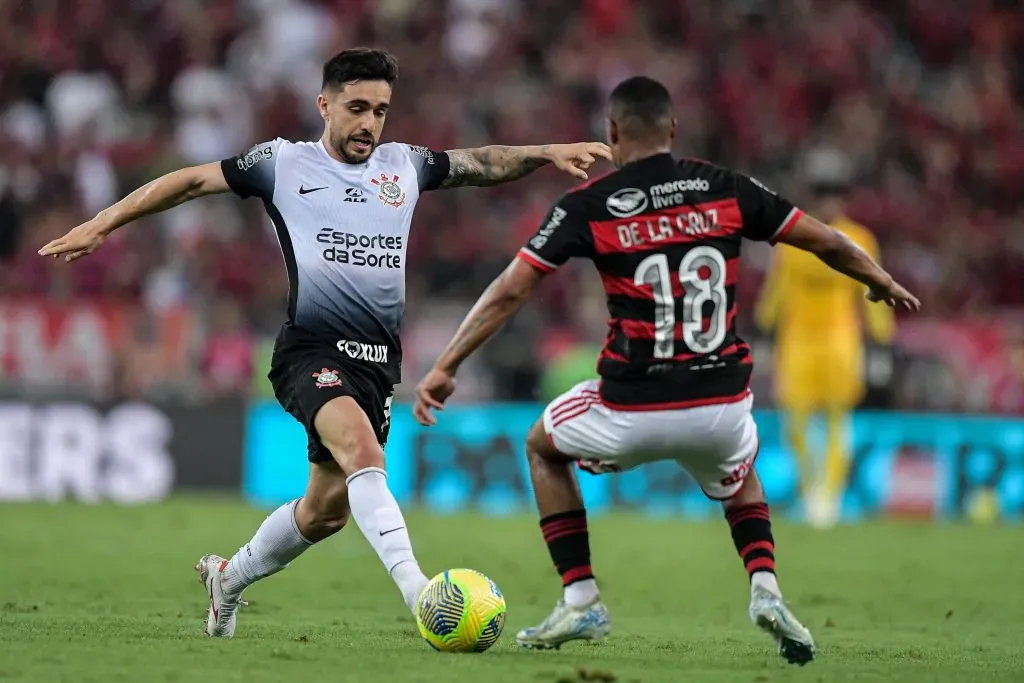 Corinthians e Flamengo tem ‘decisão’ para saber quem avança para a final da Copa Betano do Brasil. Foto: Thiago Ribeiro/AGIF