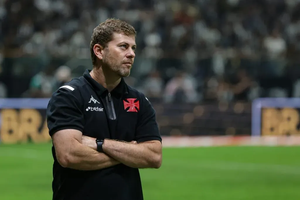 Rafael Paiva tecnico do Vasco durante partida contra o Atletico-MG no estadio Arena MRV pelo campeonato Copa Do Brasil 2024. Foto: Gilson Lobo/AGIF