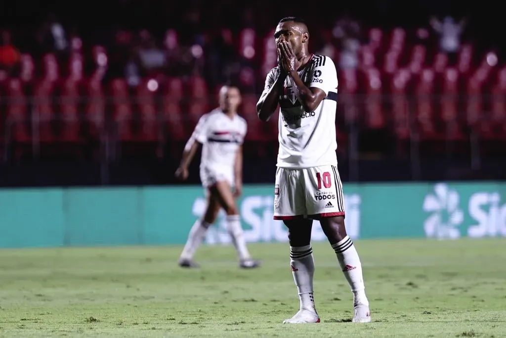 Nikão atuando no São Paulo em 2022 – Foto: Ettore Chiereguini/AGIF