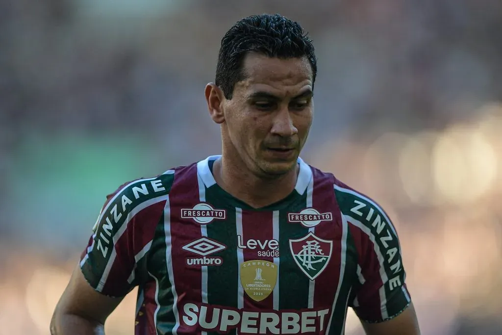 Ganso jogador do Fluminense durante partida contra o Bahia no estadio Maracana pelo campeonato Brasileiro A 2024. Foto: Thiago Ribeiro/AGIF