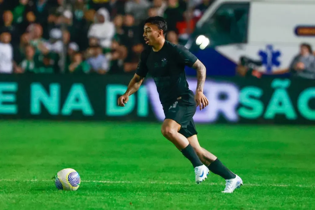 Bidu durante partida contra o Juventude na Copa Do Brasil 2024. Foto: Luiz Erbes/AGIF