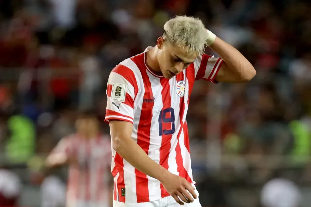 Ramón Sosa en la Selección de Paraguay.