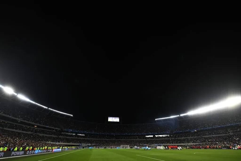 El Estadio Más Monumental en el último partido de la Selección Argentina, que fue triunfo por 1 a 0 frente a Paraguay. (Foto: Getty).