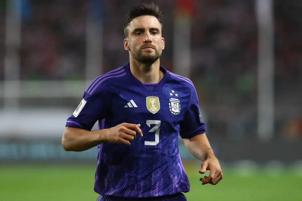 Nicolás Tagliafico en la Selección Argentina. (Foto: Getty)