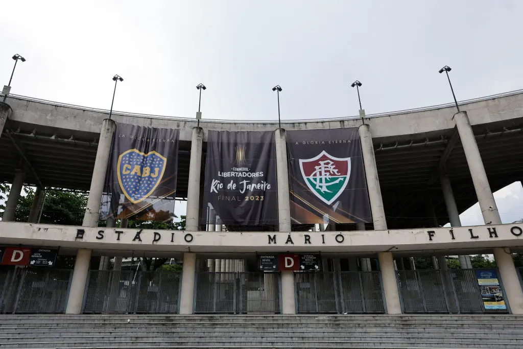 El Maracaná se prepara para la final. (Foto: Getty)