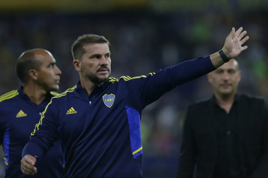 Mariano Herrón, el técnico de Boca hasta diciembre este año. (Foto: Getty).