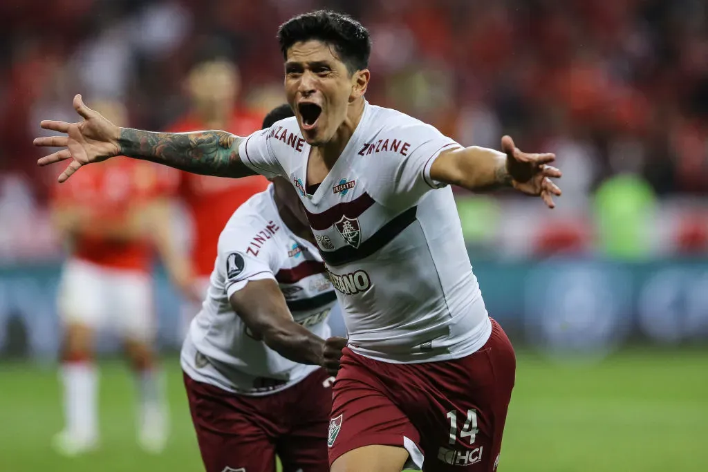 Germán Cano, goleador de la Copa Libertadores 2023 (Photo by Pedro H. Tesch/Getty Images)