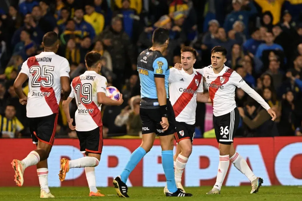 Solari marcó un doblete y le arruinó la fiesta a Rosario Central. (Foto: Getty Images)