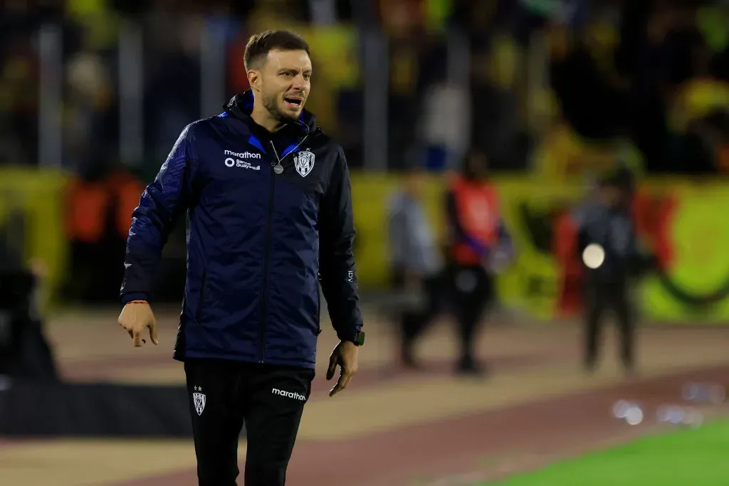 Martín Anselmi, el candidato número uno de Racing para reemplazar a Fernando Gago. (Getty Images)