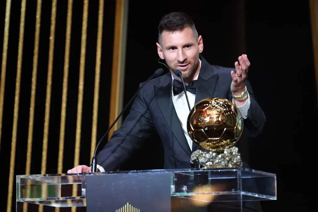 Messi fue el justo ganador del Balón de Oro, para Mbappé (Photo by Pascal Le Segretain/Getty Images)