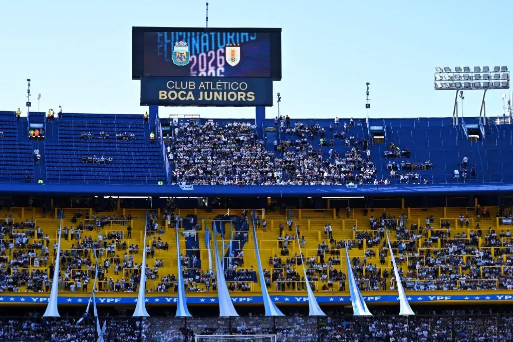 La Bombonera en la previa del partido de la Selección Argentina. (Foto: Getty).