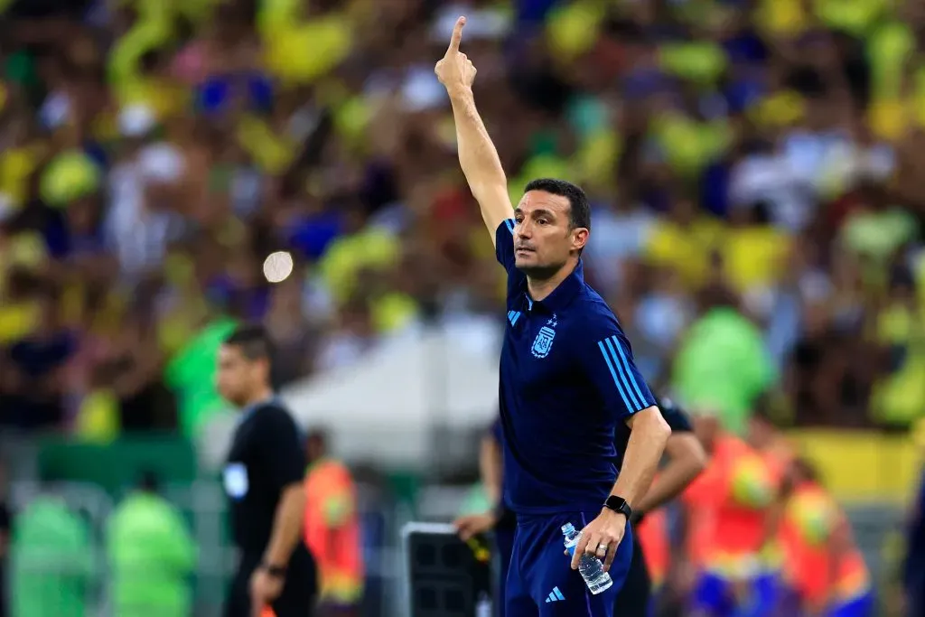 Lionel Scaloni podría haber dirigido su último partido con la Selección. (Foto: Getty).