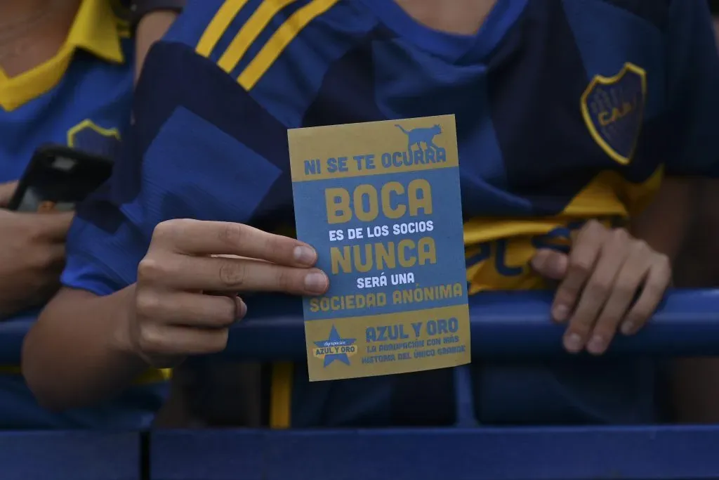 “Boca es de los socios”