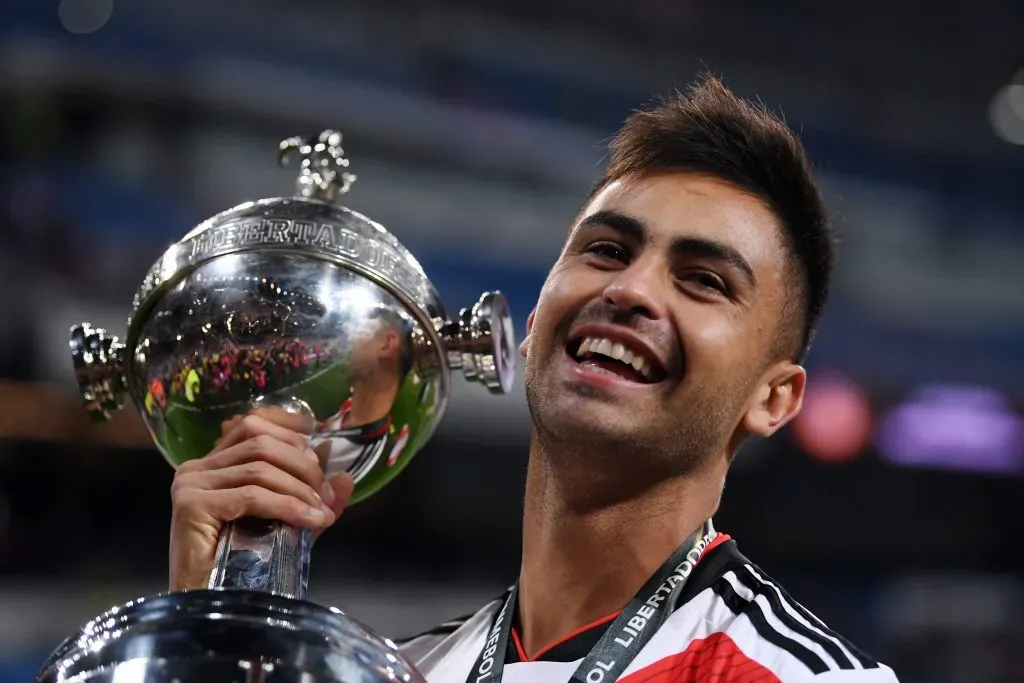 Gonzalo Martínez, una de las figuras de River en la Copa Libertadores 2018. (Foto: Getty).