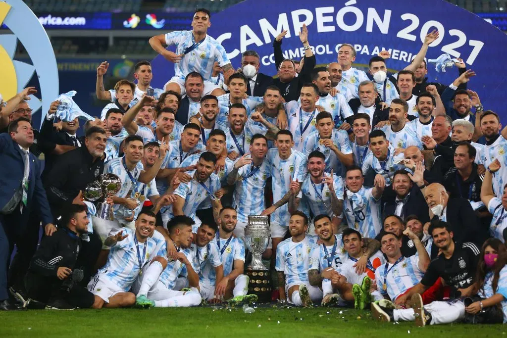 Argentina irá por el bicampeonato de la Copa América. (Foto: Getty).