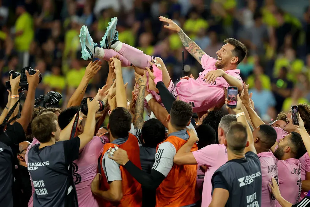 Messi es el Atleta del Año para la revista TIME. (Photo by Kevin C. Cox/Getty Images)