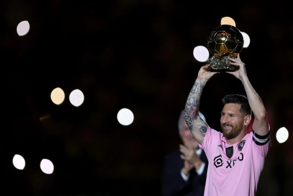 Messi es el primer futbolista de la historia en conquistar un Balón de Oro jugando en la MLS.