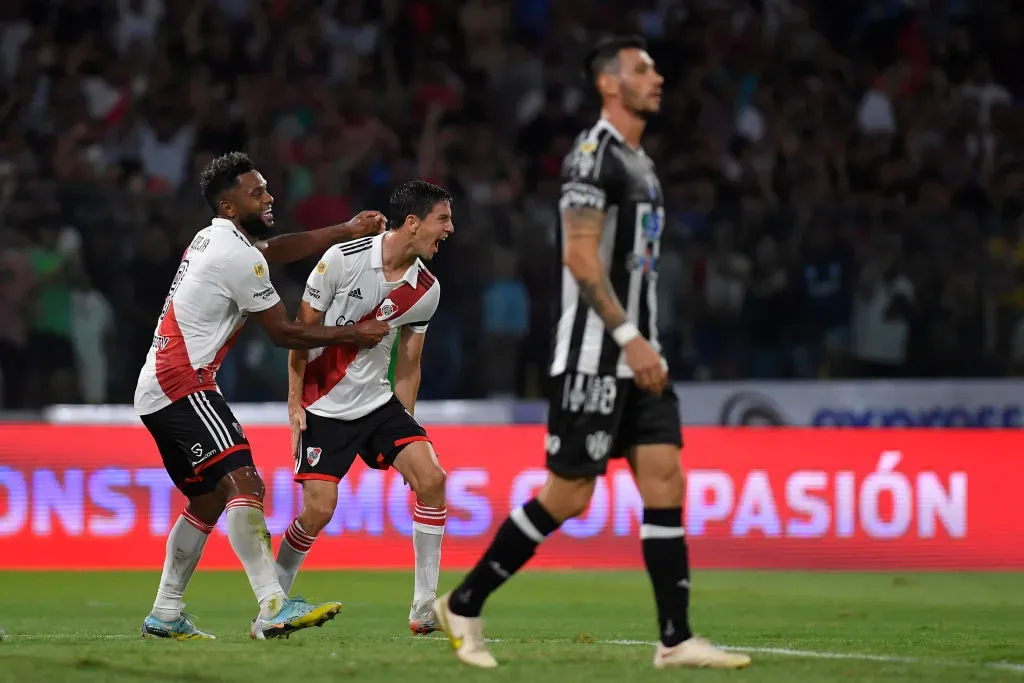 Uno de los tantos triunfos de River ante Central Córdoba. (Foto: Getty)
