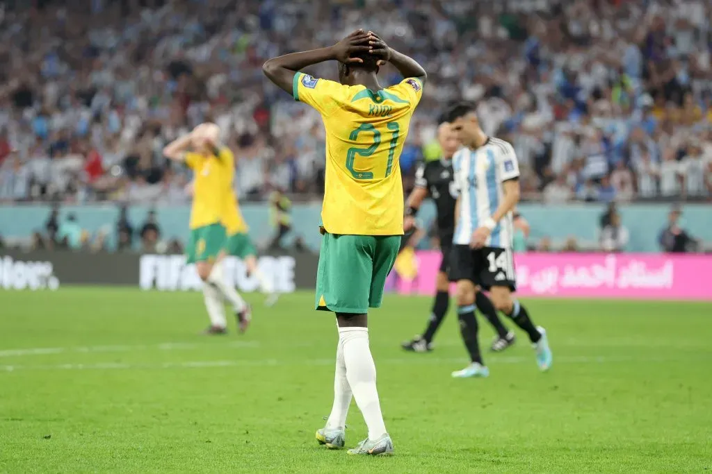 Garang Kuol quedó fuera de la convocatoria de la Selección de Australia. (Foto: Getty).