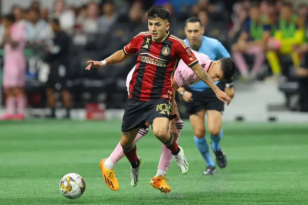 Thiago Almada, uno de los mejores jugadores de la MLS. (Foto: Getty).