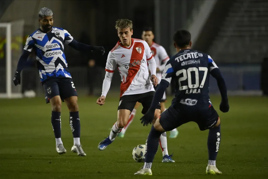Fonseca ya sumó minutos en los amistosos de River. (Foto: River)