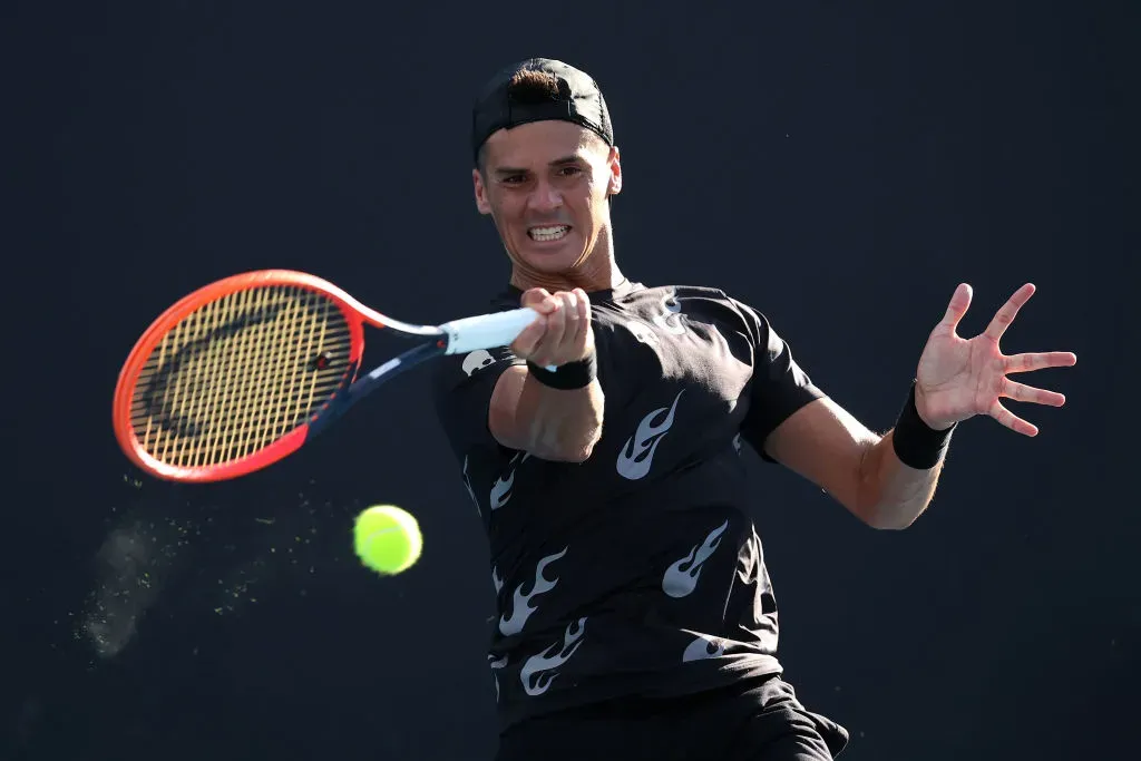 Federico Coria en acción. (Foto: Getty)