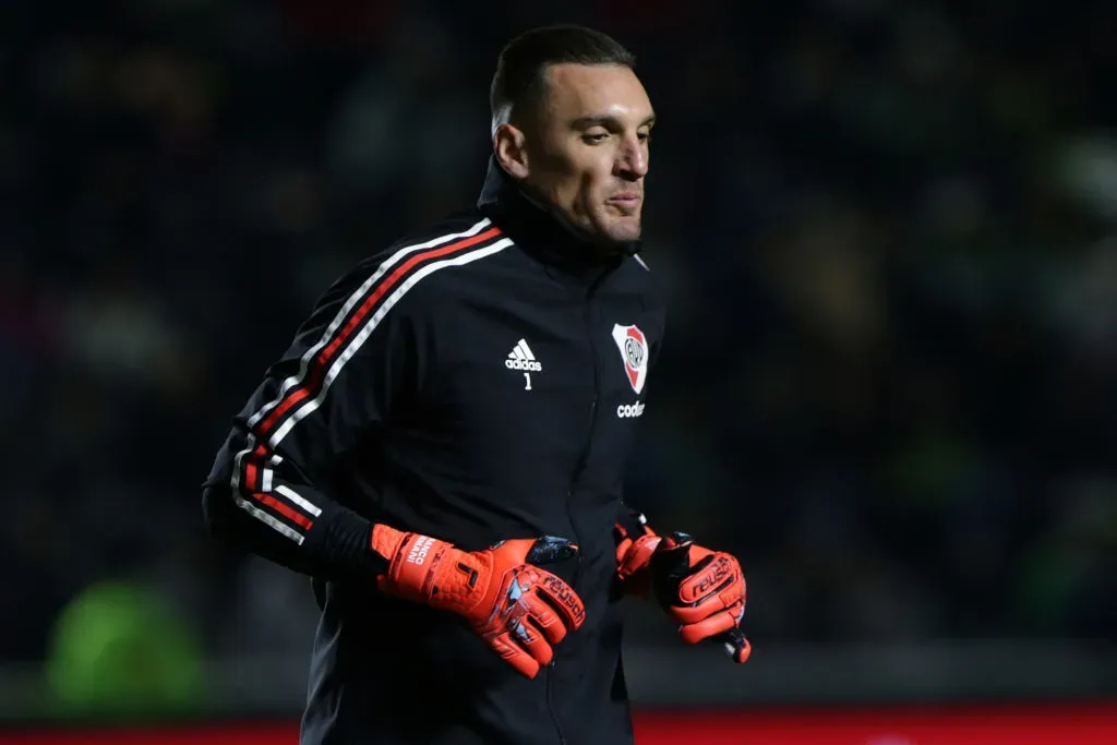 Franco Armani, el capitán de River. (Foto: Getty Images)