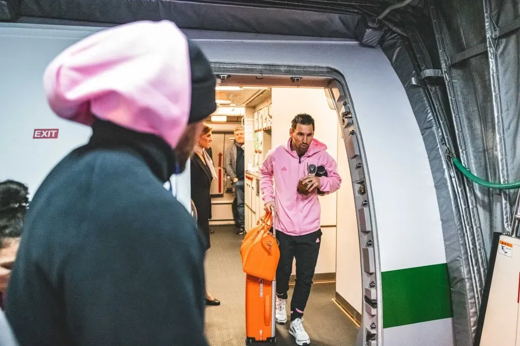 Lionel Messi sumaría unos minutos ante Newell´s. (Foto: Prensa Inter Miami).