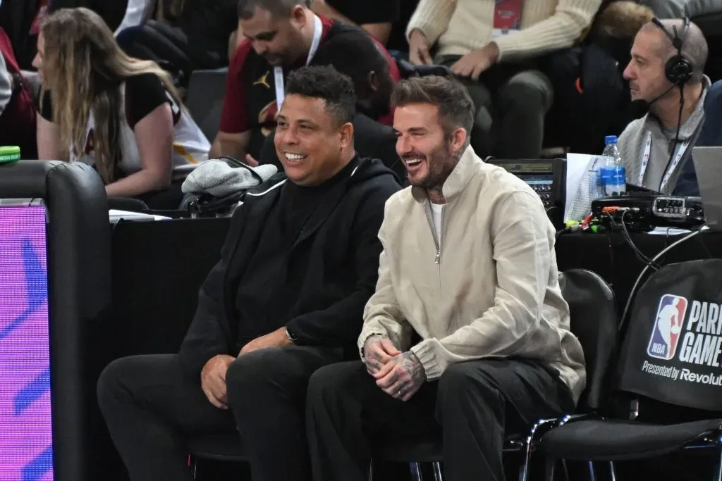 Ronaldo y Beckham mantienen la amistad que forjaron en Madrid.