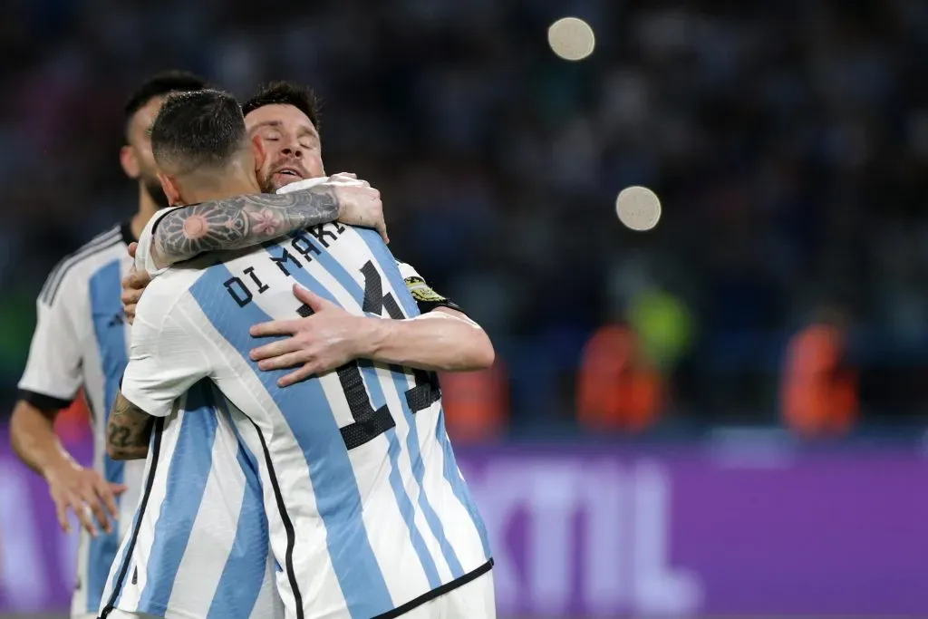 Lionel Messi y Ángel Di María, cracks industria rosarina.