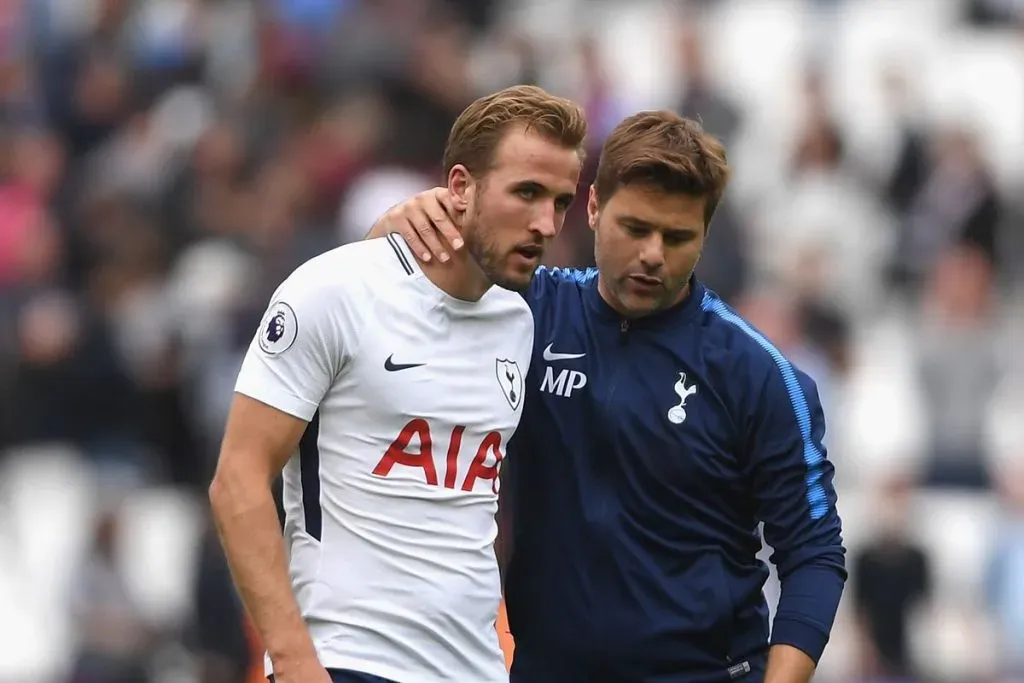 Kane y Pochettino coincidieron durante varios años en Tottenham, donde floreció la figura del delantero inglés.