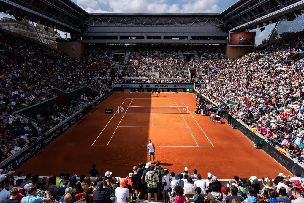 Nadal se entrenó a estadios llenos la semana previa a Roland Garros. (Foto: IMAGO).