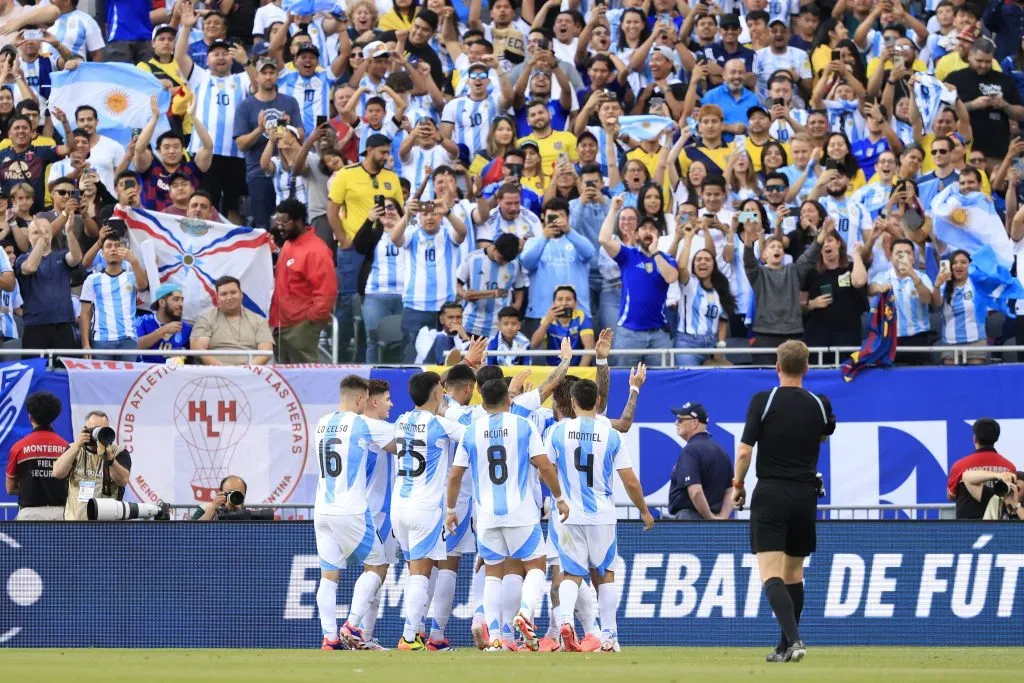 La Selección Argentina disfrutó del cariño de su gente en Chicago.