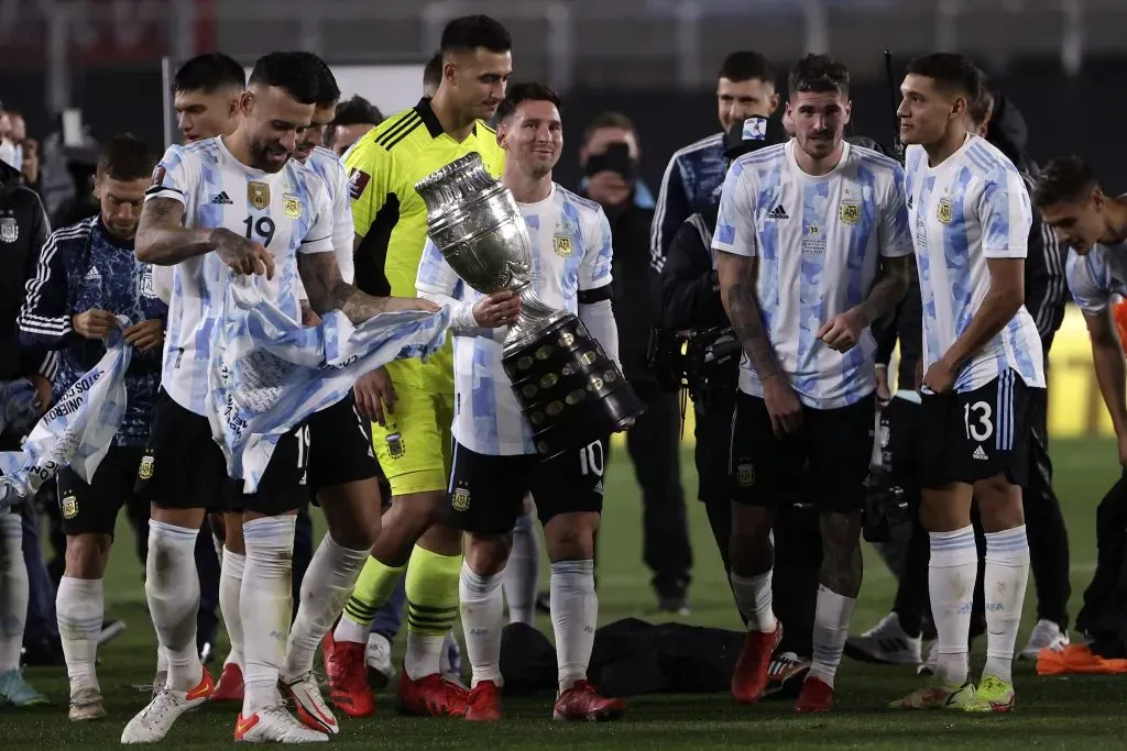 En 2021, Argentina igualó a Uruguay con 15 títulos de Copa América.