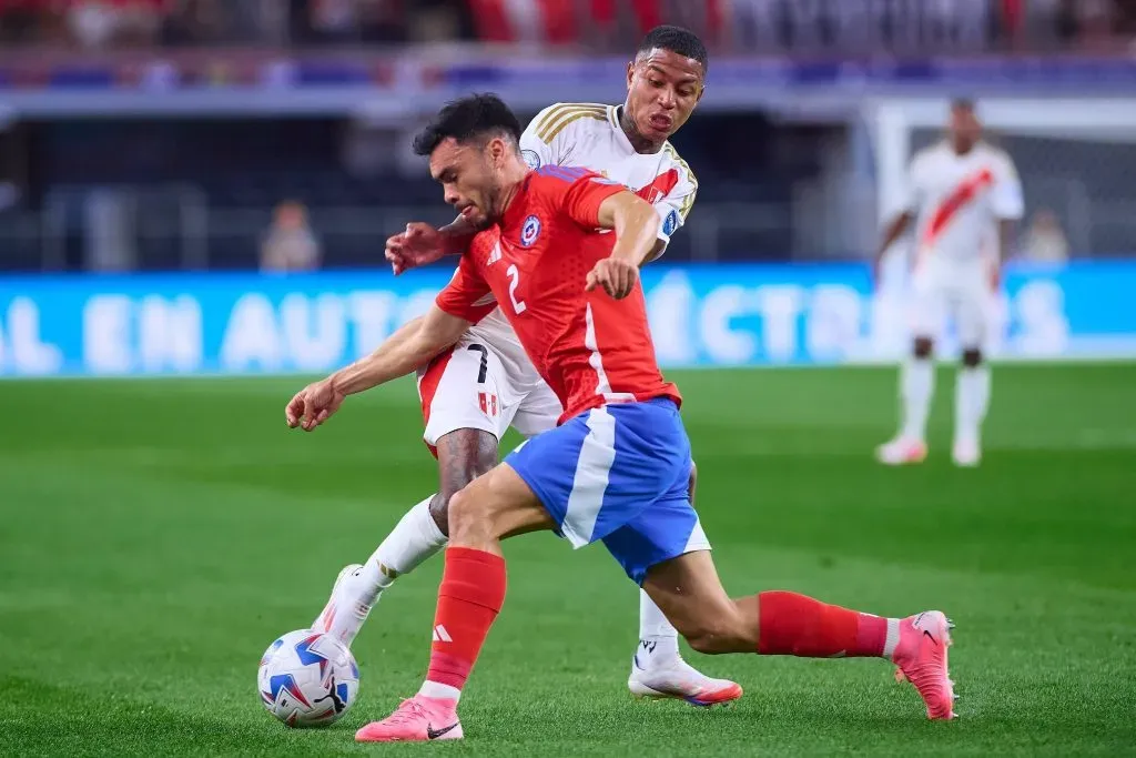 Gabriel Suazo, titular en el estreno de Chile ante Perú.