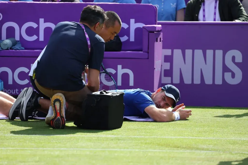 Murray debió abandonar hace unos días en Queen´s por una lesión en su espalda. (Foto: IMAGO).
