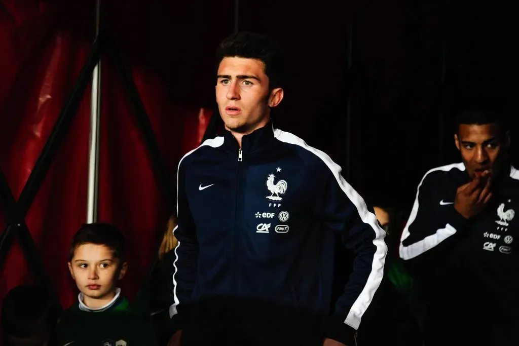 Aymeric Laporte en la sub 20 de Francia (IMAGO)