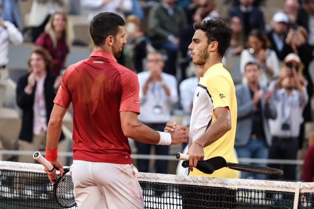 Djokovic y Cerúndolo jugaron una batalla increíble en octavos de Roland Garros 2024 con triunfo del serbio. (Foto: IMAGO).