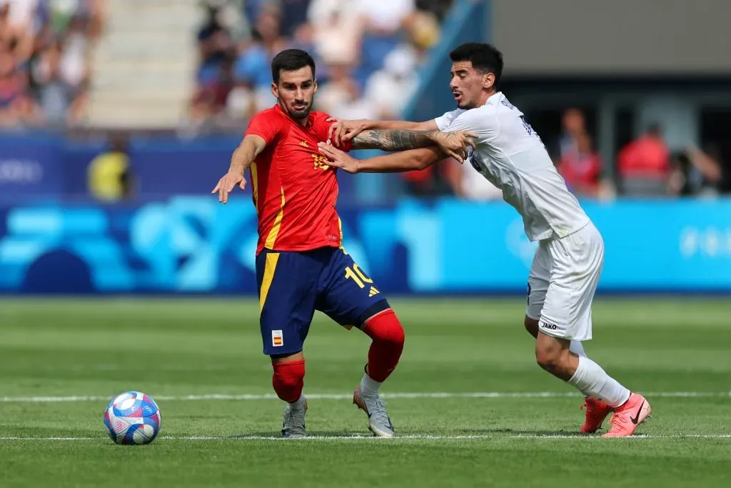 España derrotó a Uzbekistan en el debut de París 2024. (Getty Images)