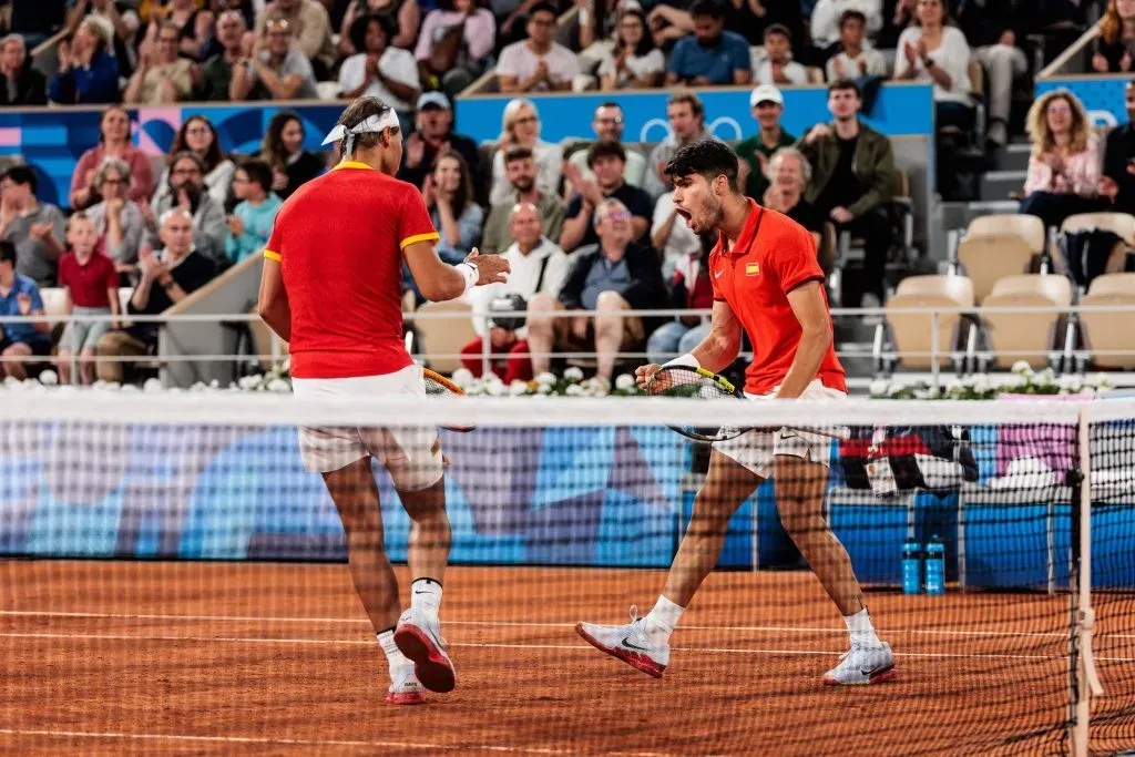 Rafael Nadal debutó con victoria junto a Carlos Alcaraz. (Foto: IMAGO / HMB-Media).