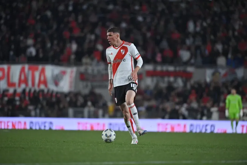 Franco Carboni sumó minutos en partidos amistosos, pero no en oficiales todavía. (Foto: Prensa River).