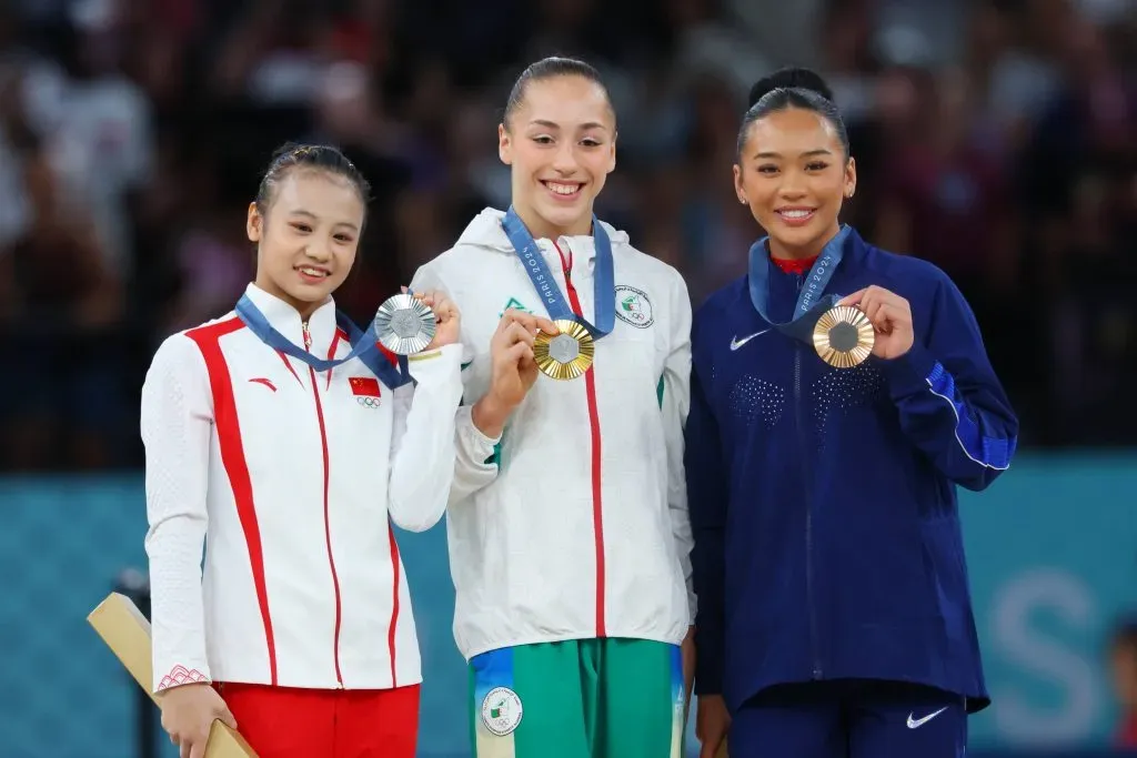 Kaylia Nemour ganó una medalla de oro histórica. (Foto: IMAGO / AFLOSPORT).