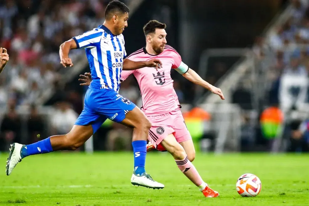 Lionel Messi vs. Rayados por la Concacaf Champions Cup.