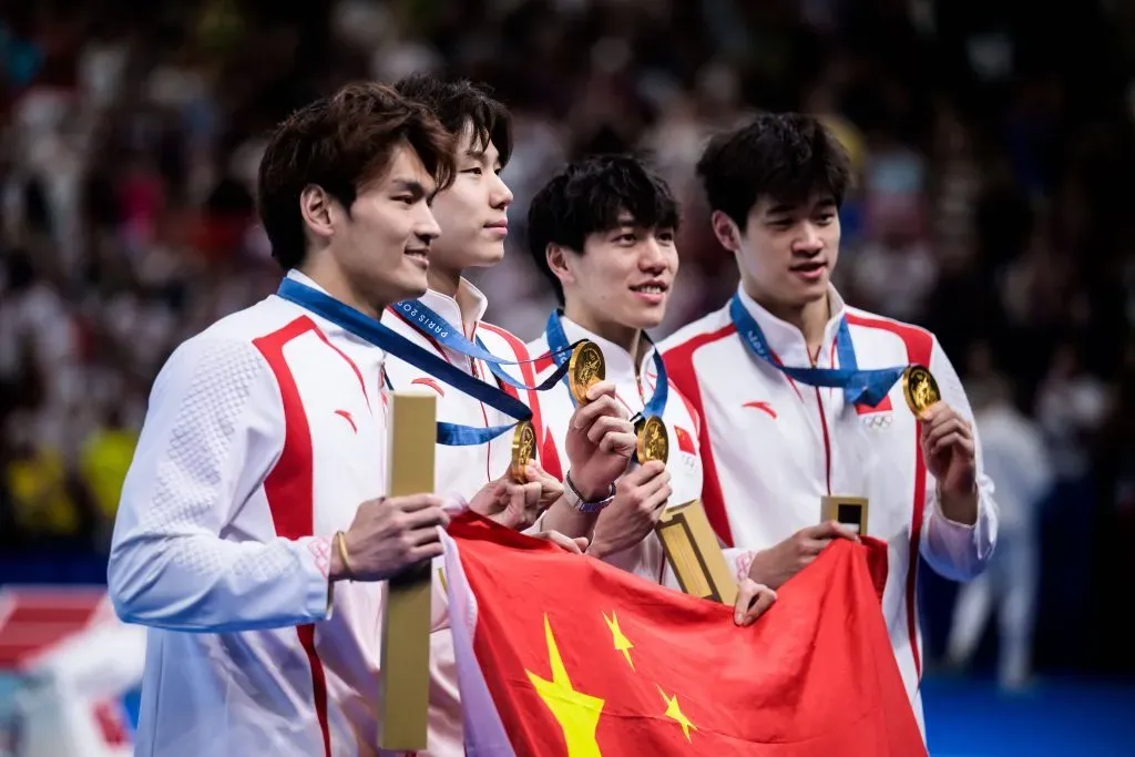 China se quedó con la prueba de 4×100 combinados en relevos masculinos. IMAGO
